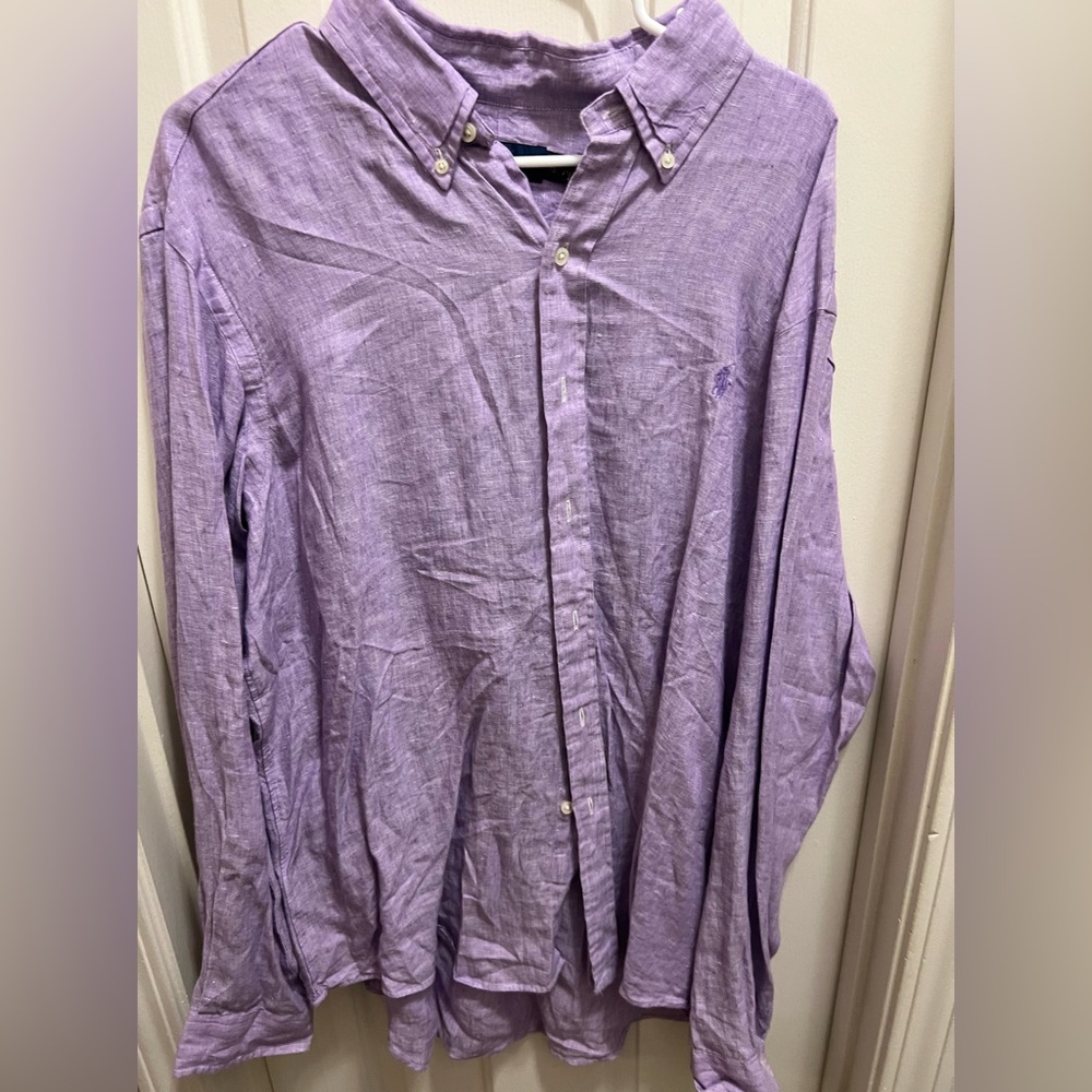 Polo Linen Button Down